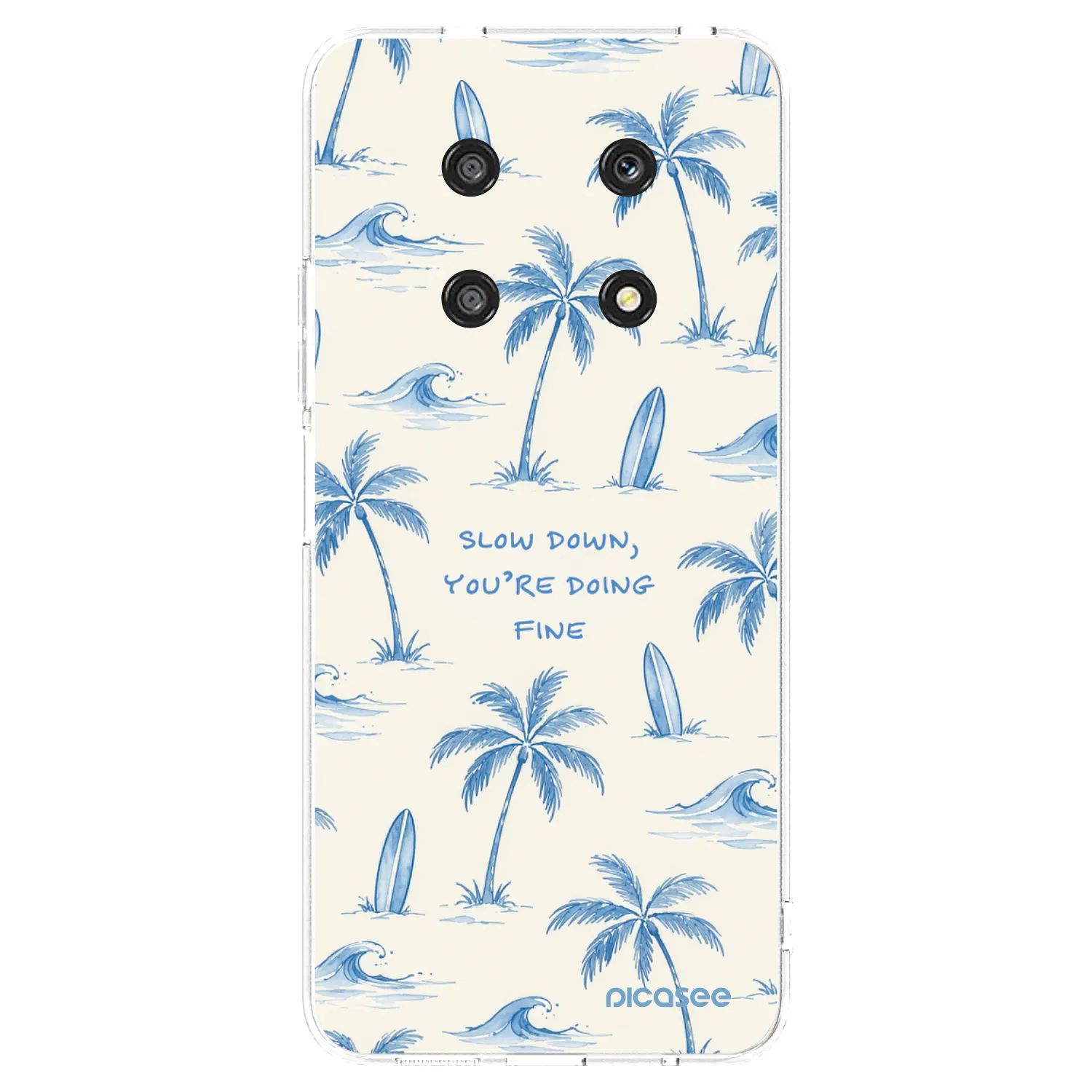 Picasee Honor Magic4 Lite 5G Hülle - Transparentes Silikon - Slow Tide