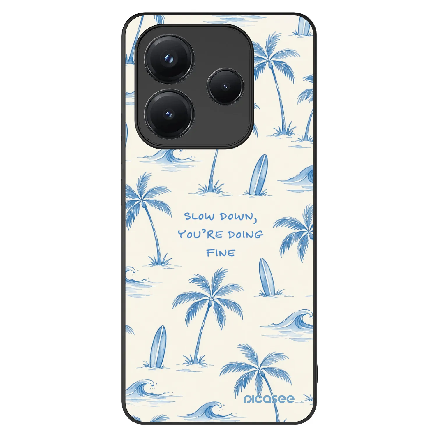 Picasee ULTIMATE CASE für Xiaomi Redmi Note 14 5G - Slow Tide