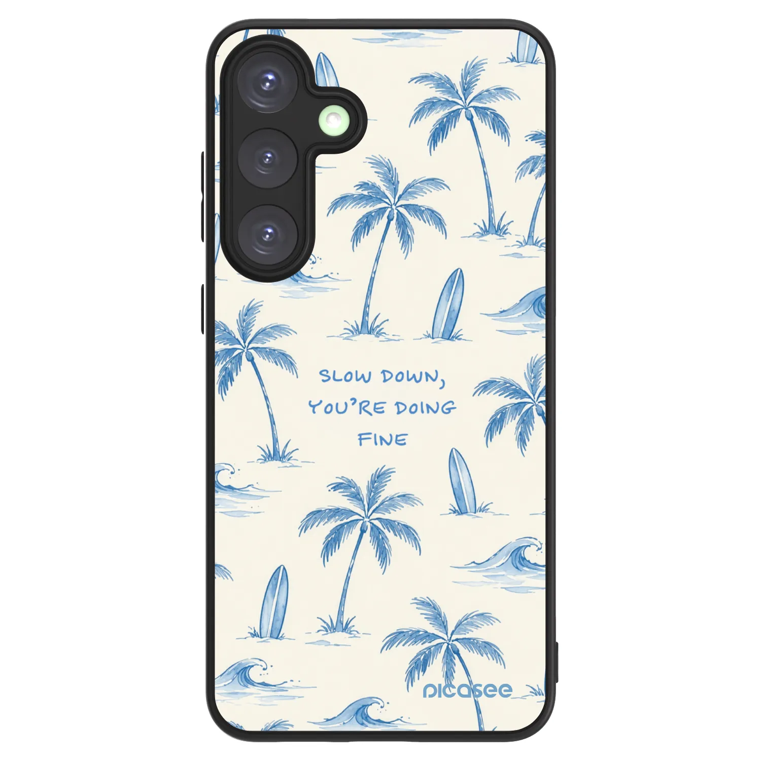 Picasee ULTIMATE CASE PowerShare für Samsung Galaxy S25+ 5G - Slow Tide
