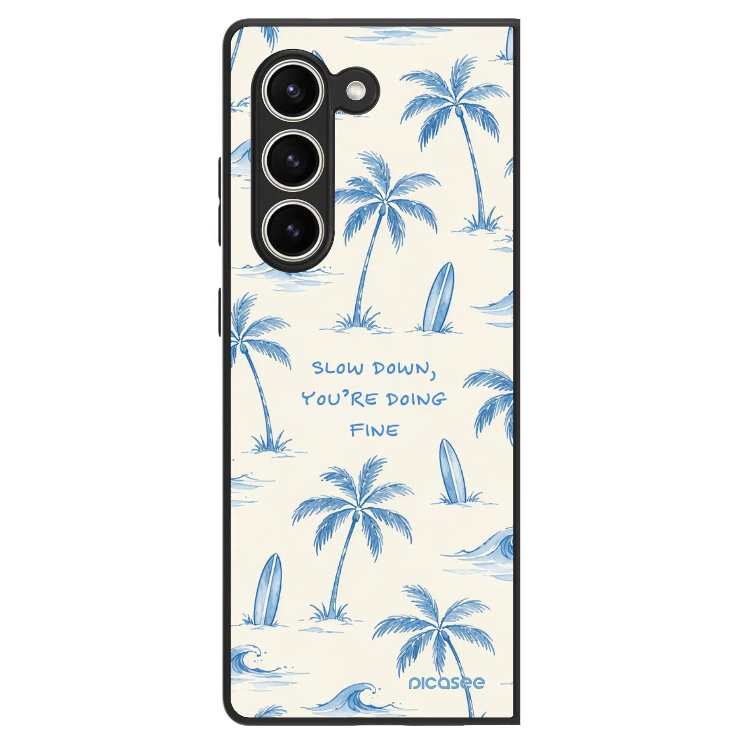 Picasee ULTIMATE CASE für Samsung Galaxy Z Fold5 5G - Slow Tide
