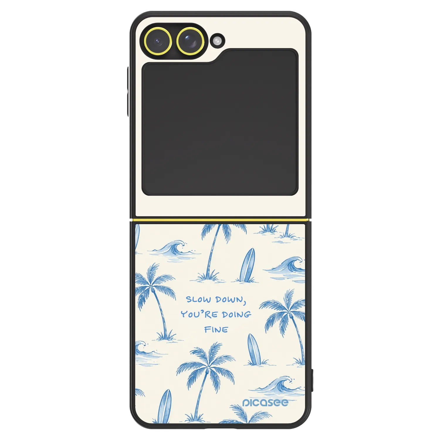 Picasee ULTIMATE CASE für Samsung Galaxy Z Flip5 5G - Slow Tide