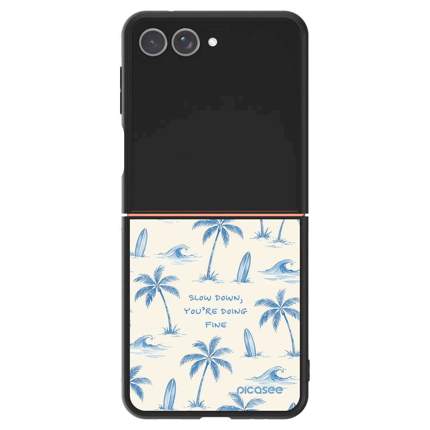 Picasee ULTIMATE CASE für Samsung Galaxy Z Flip7 5G - Slow Tide