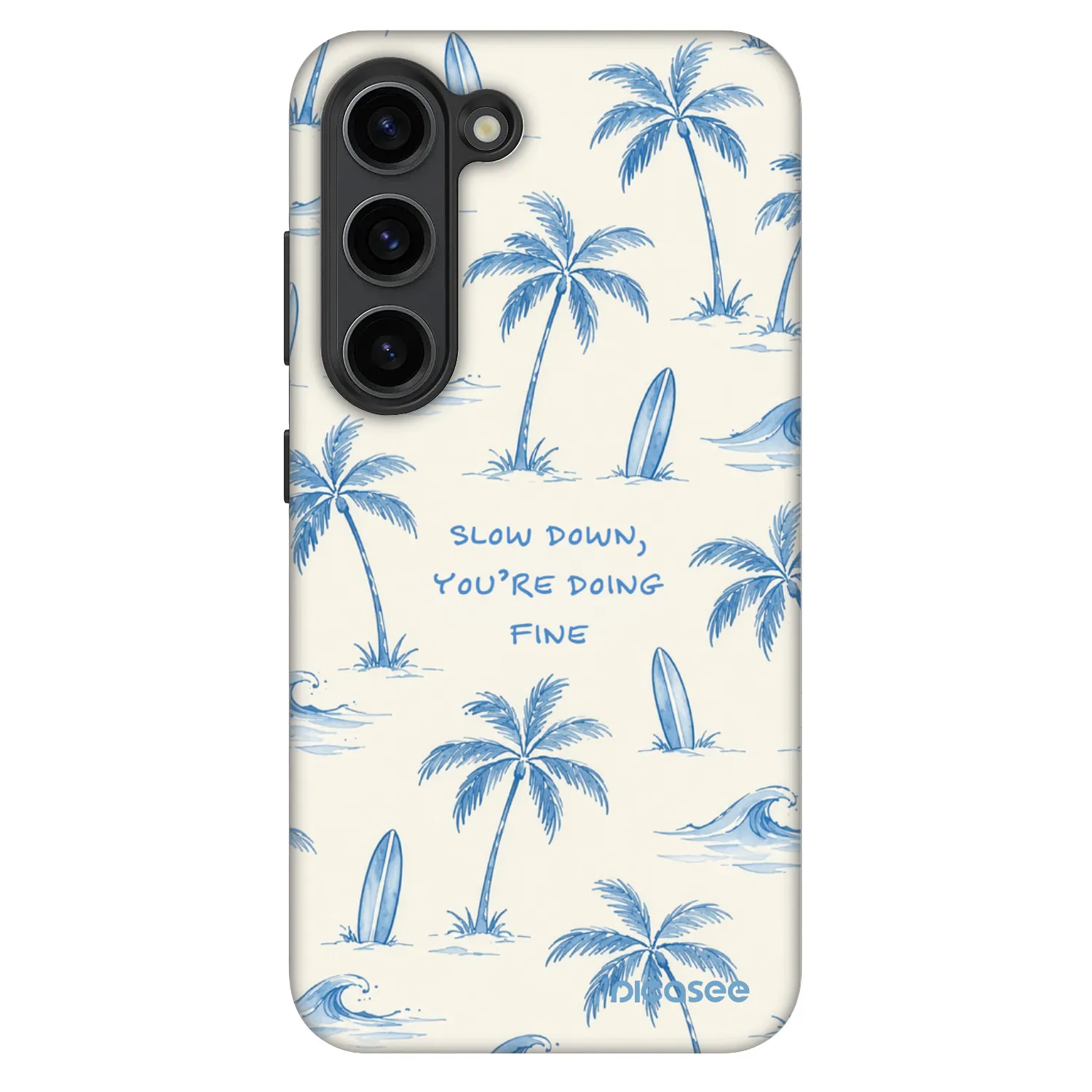 Picasee Fashion Case für Samsung Galaxy S23+ 5G - Slow Tide