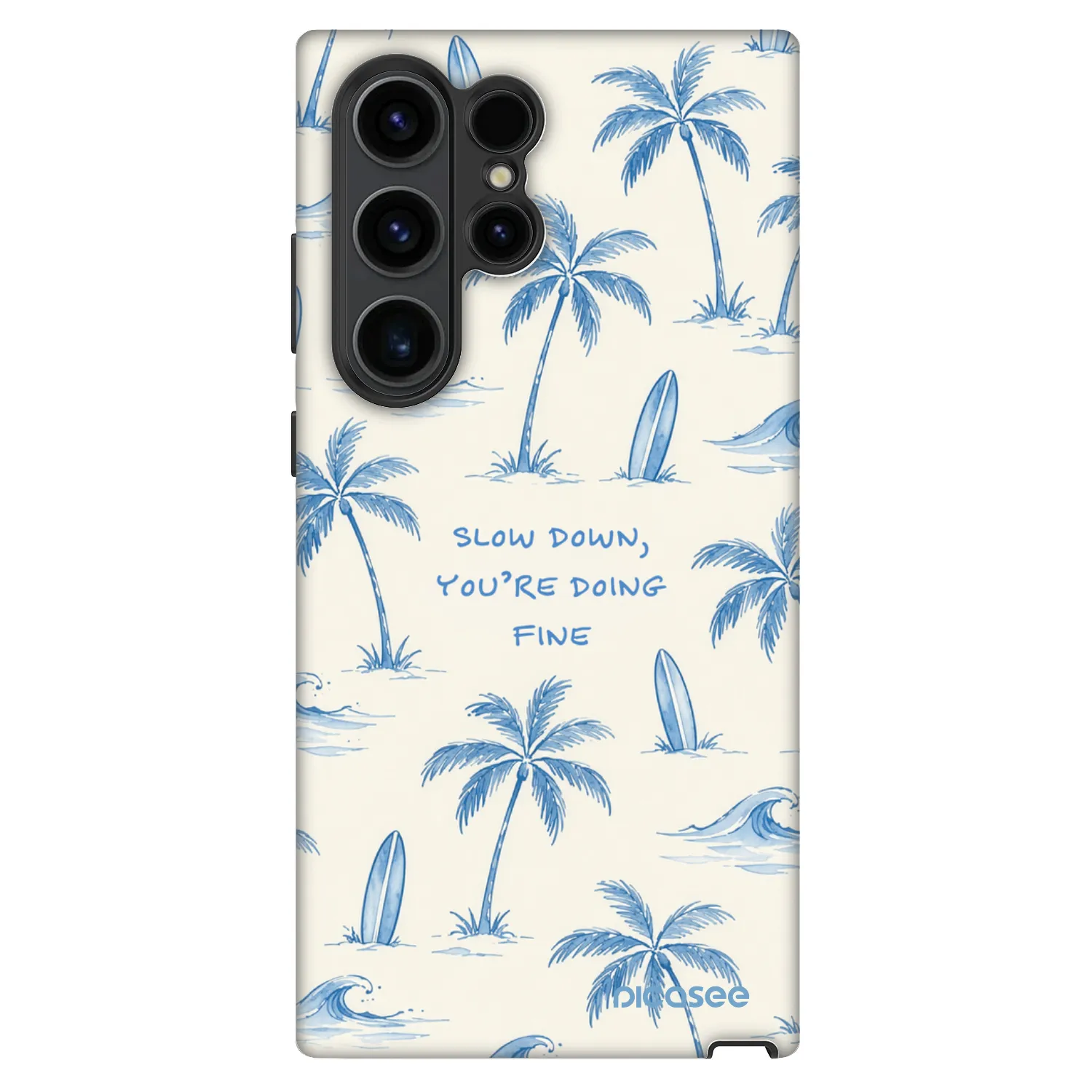 Picasee Fashion Case für Samsung Galaxy S23 Ultra 5G - Slow Tide