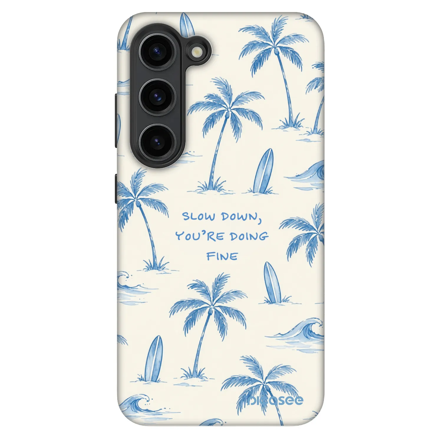 Picasee Fashion Case für Samsung Galaxy S23 5G - Slow Tide
