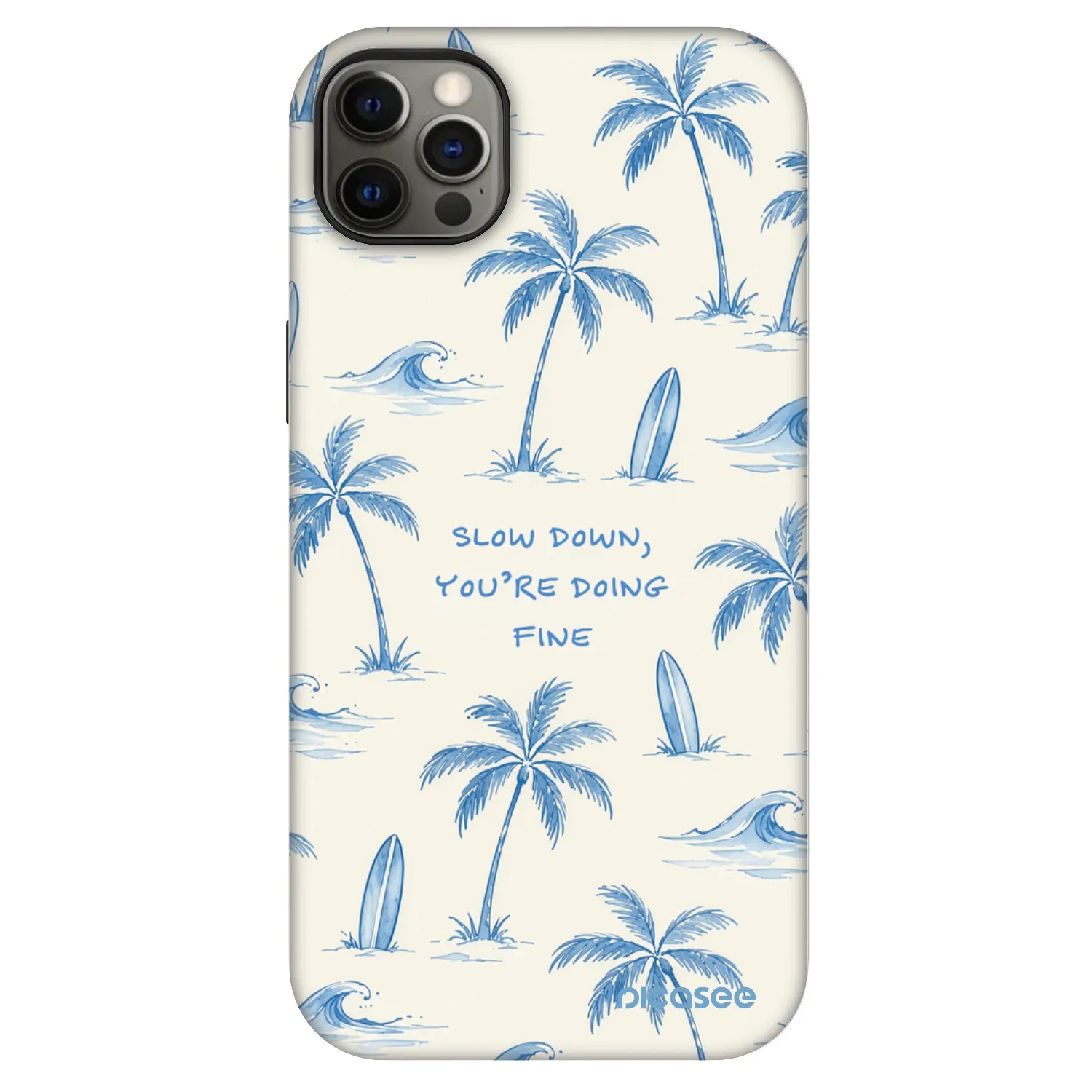 Picasee Fashion Case MagSafe für Apple iPhone 12 Pro Max - Slow Tide