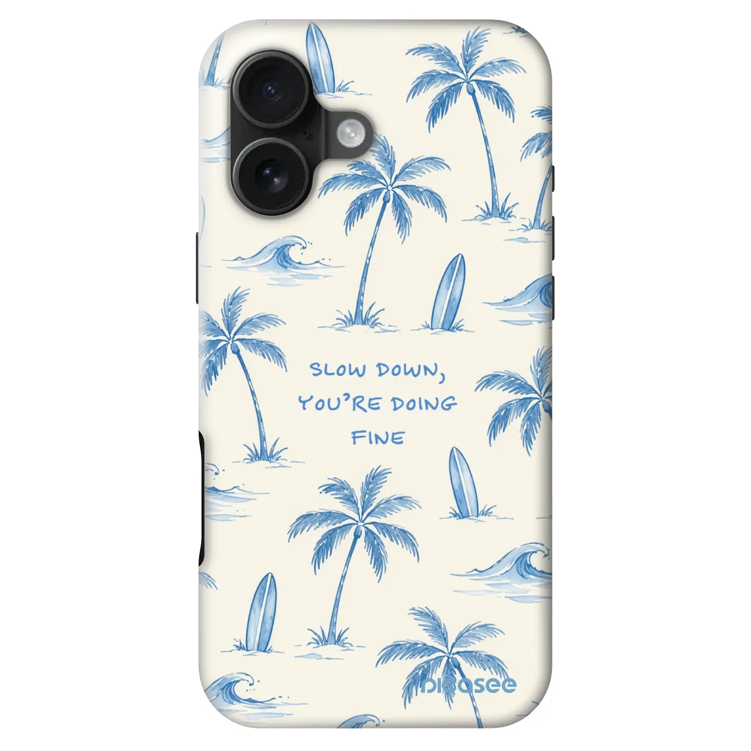 Picasee Fashion Case MagSafe für Apple iPhone 16 - Slow Tide