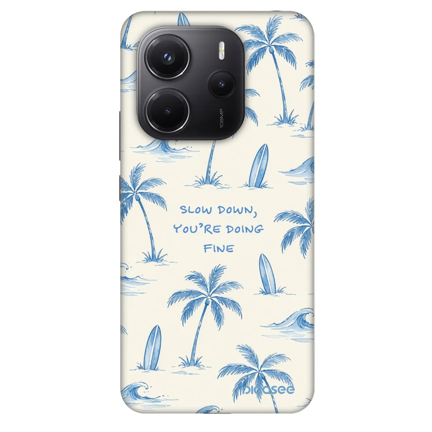 Picasee Fashion Case für Xiaomi Redmi Note 14 4G - Slow Tide