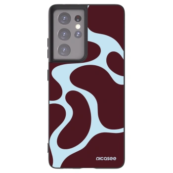 Picasee Samsung Galaxy S21 Ultra 5G G998B Hülle - Schwarzes Silikon - Soft Detour