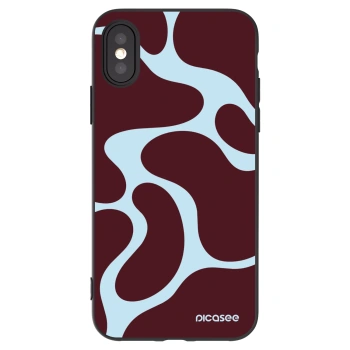 Picasee Apple iPhone X/XS Hülle - Schwarzes Silikon - Soft Detour