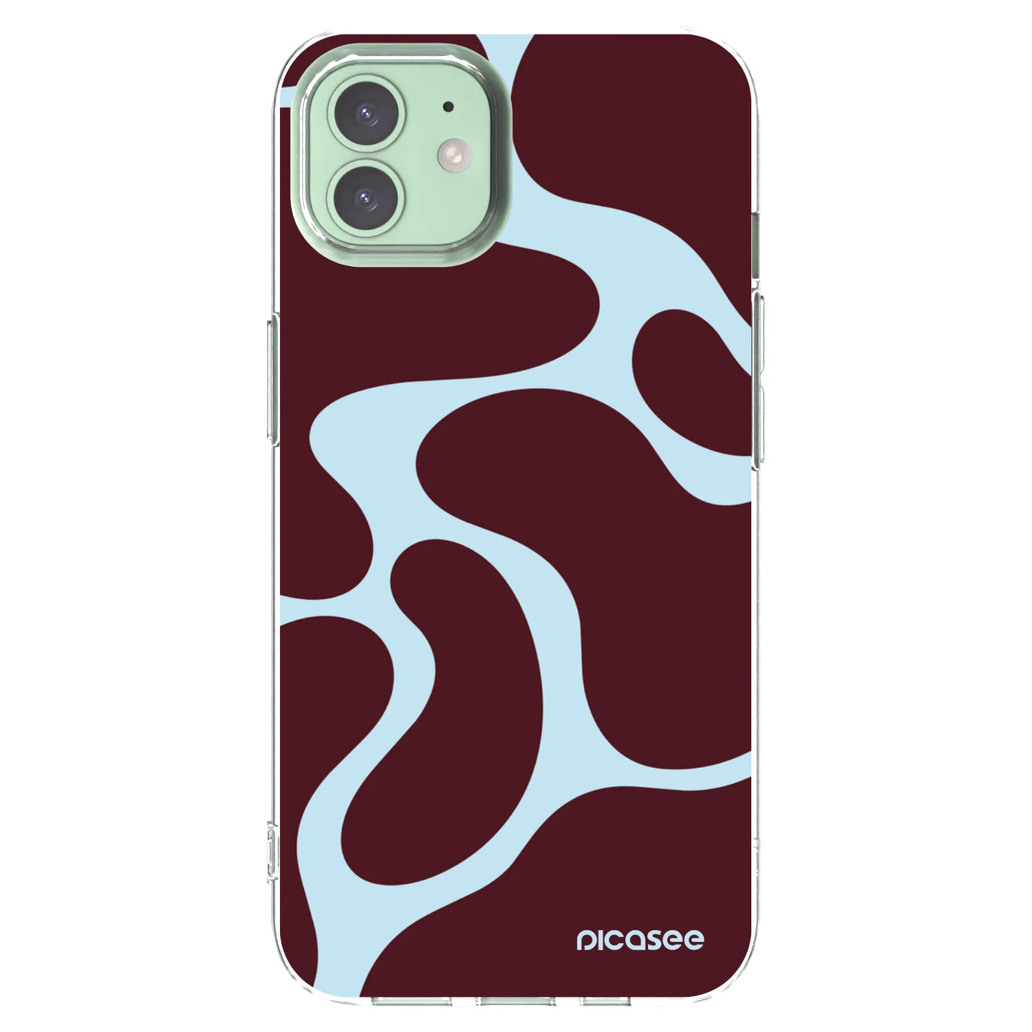 Picasee Apple iPhone 12 Hülle - Transparentes Silikon - Soft Detour