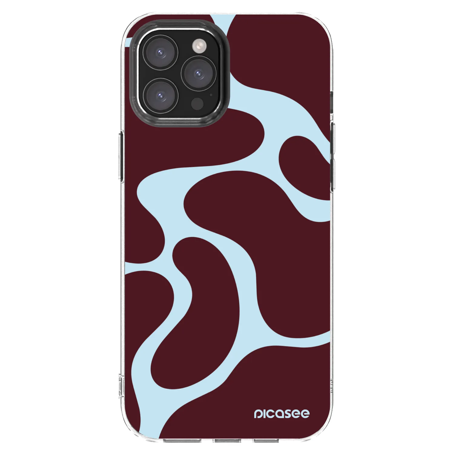 Picasee Apple iPhone 12 Pro Max Hülle - Transparentes Silikon - Soft Detour