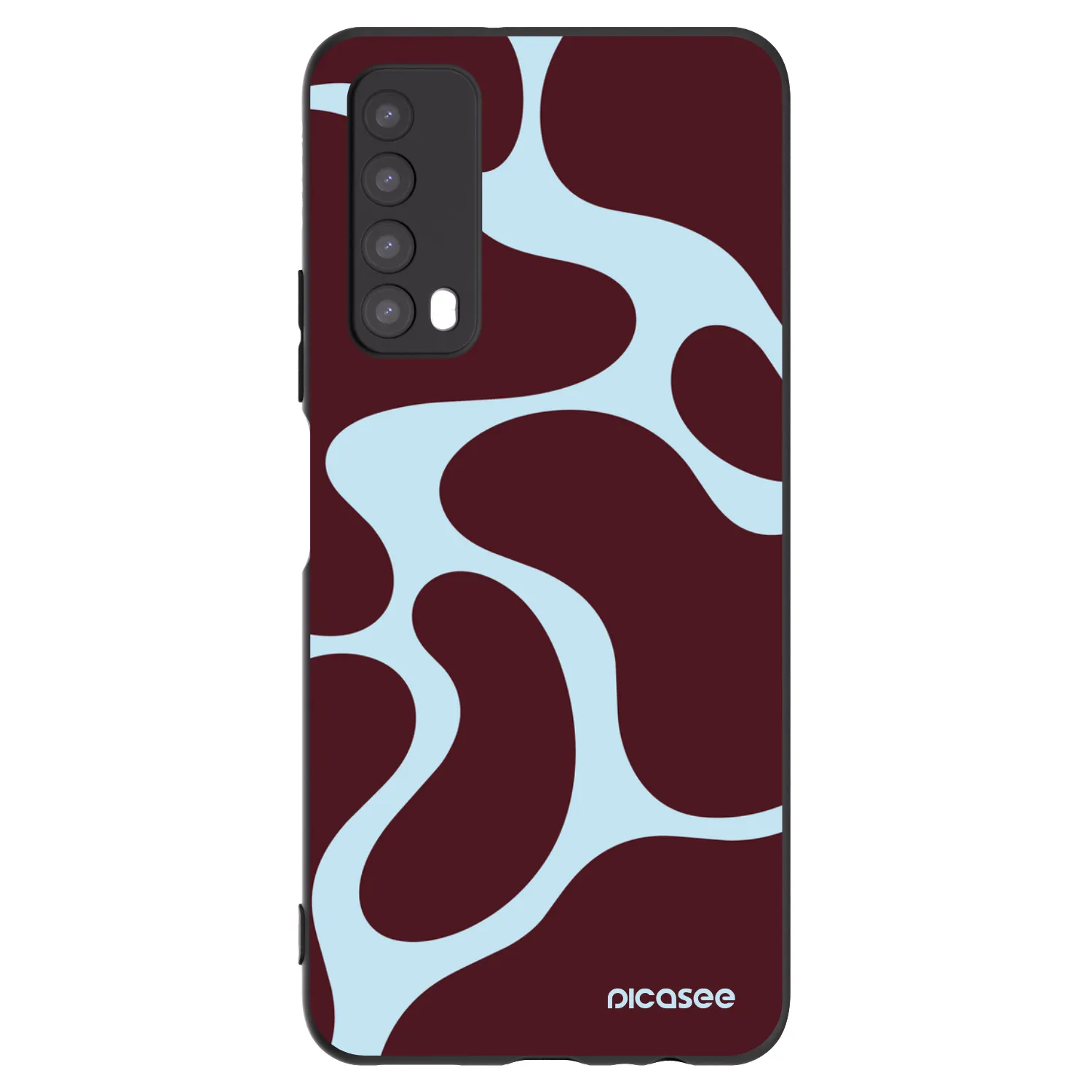 Picasee Huawei P Smart 2021 Hülle - Schwarzes Silikon - Soft Detour