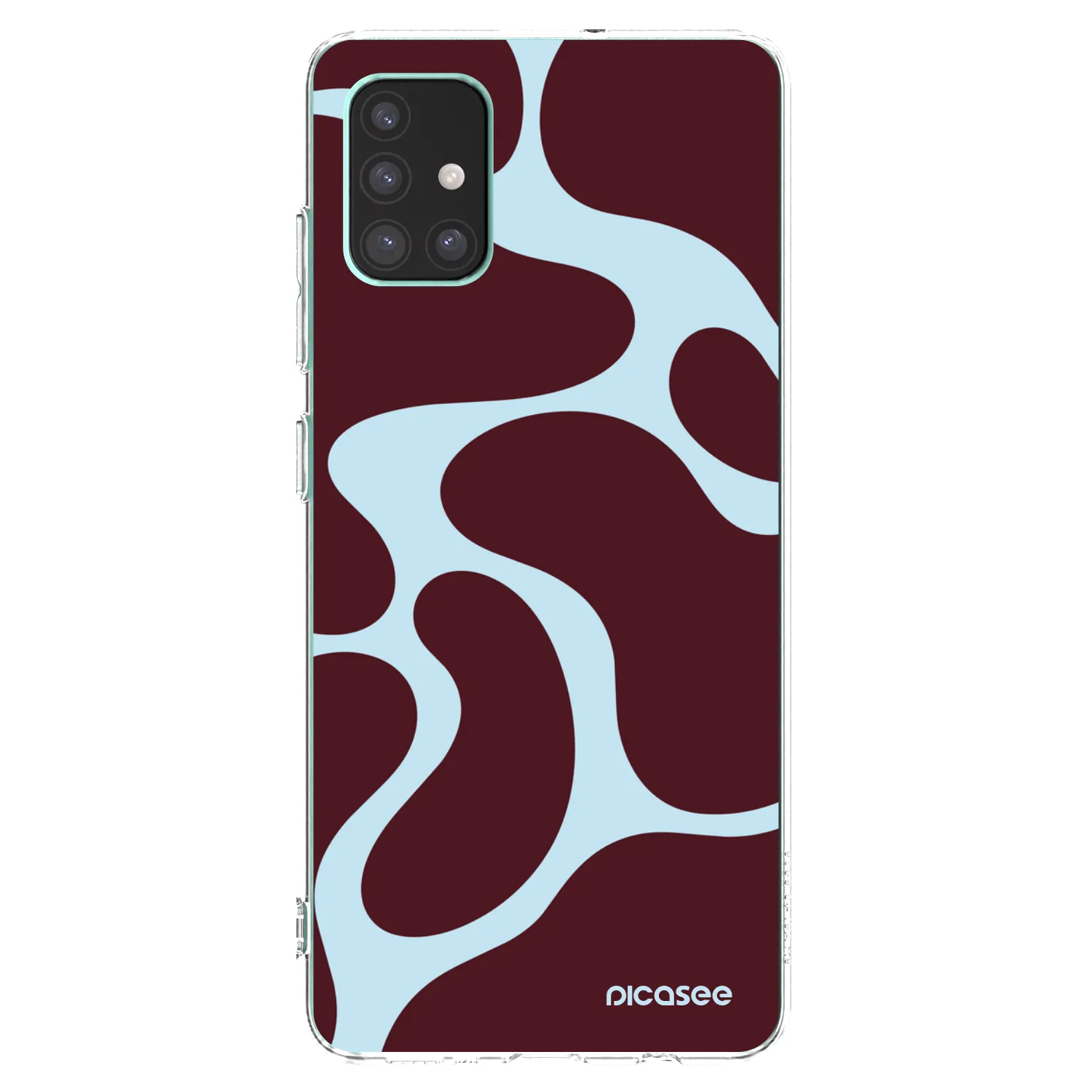 Picasee Samsung Galaxy M51 M515F Hülle - Transparentes Silikon - Soft Detour
