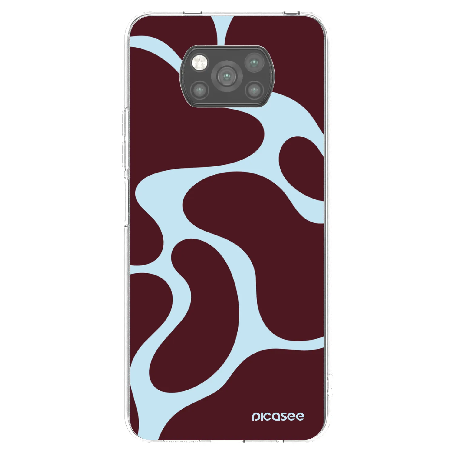 Picasee Xiaomi Poco X3 Pro Hülle - Schwarzes Silikon - Soft Detour