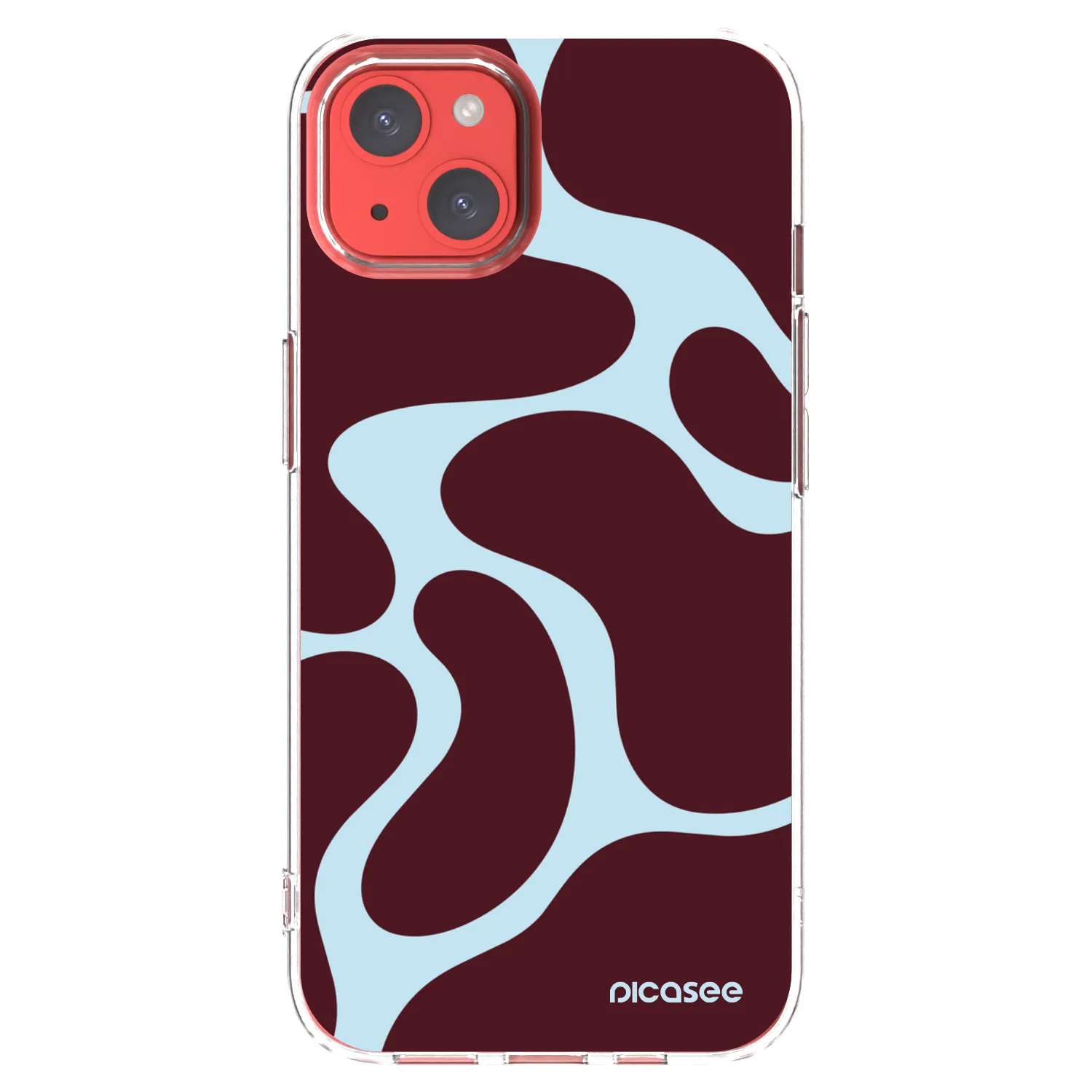 Picasee Apple iPhone 13 Hülle - Transparentes Silikon - Soft Detour