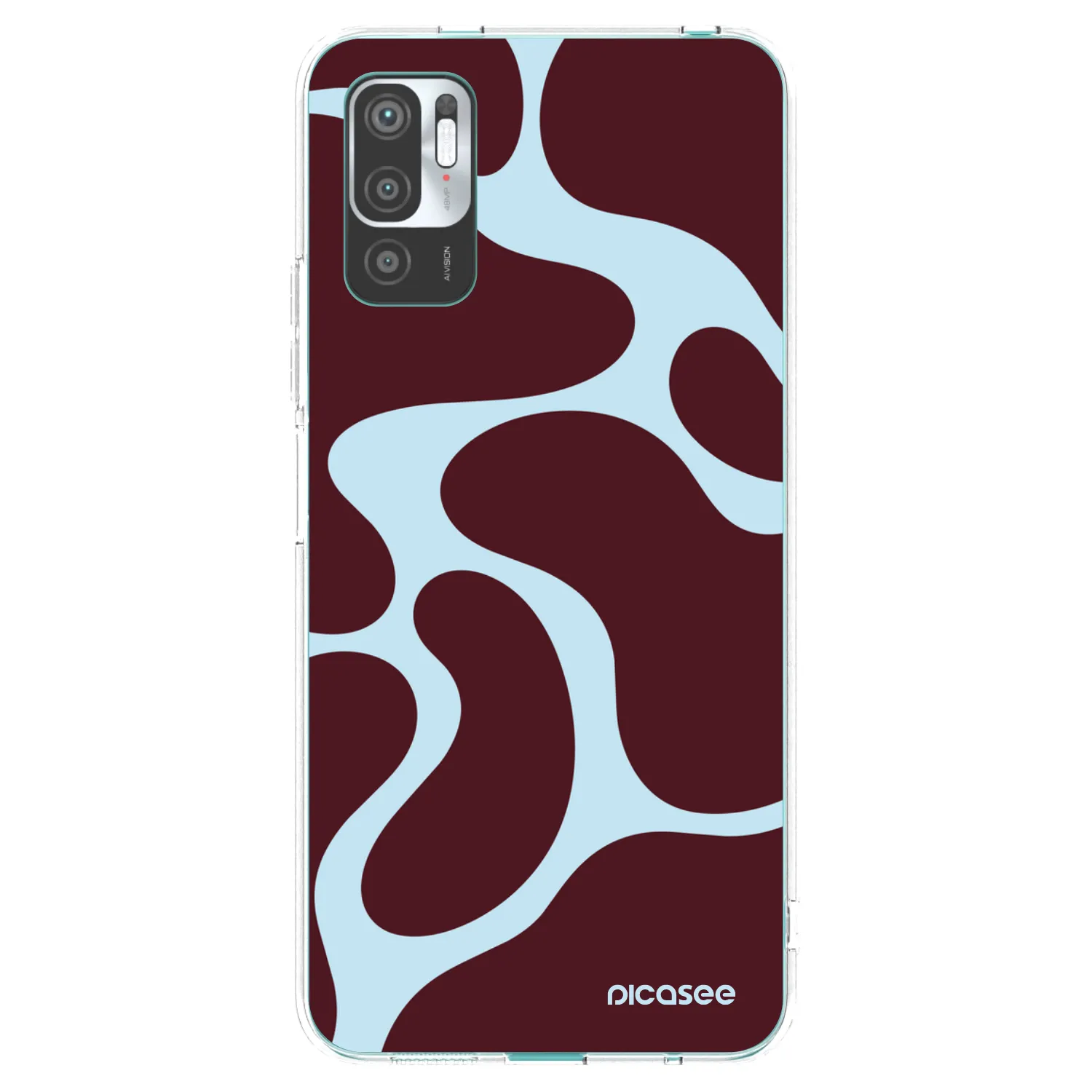 Picasee Xiaomi Redmi Note 10 5G Hülle - Transparentes Silikon - Soft Detour