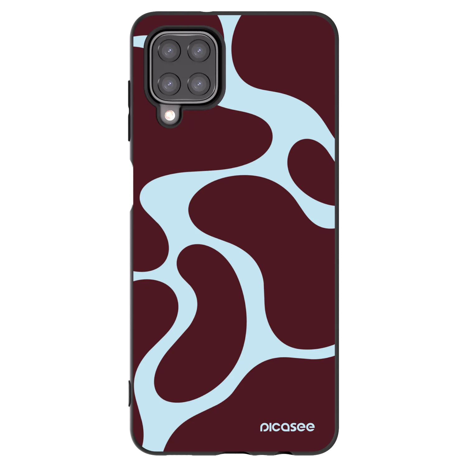 Picasee Samsung Galaxy M12 M127F Hülle - Schwarzes Silikon - Soft Detour