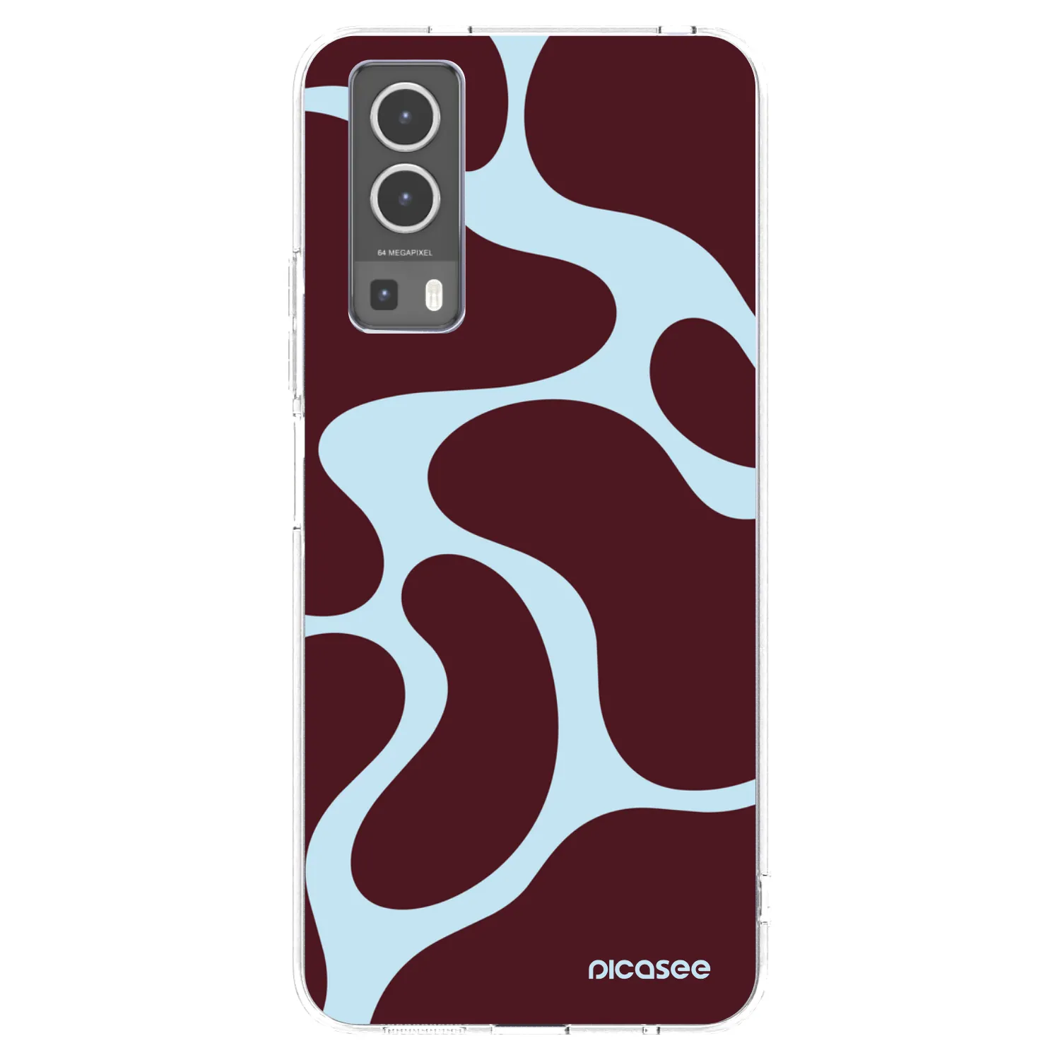 Picasee Vivo Y72 5G Hülle - Transparentes Silikon - Soft Detour