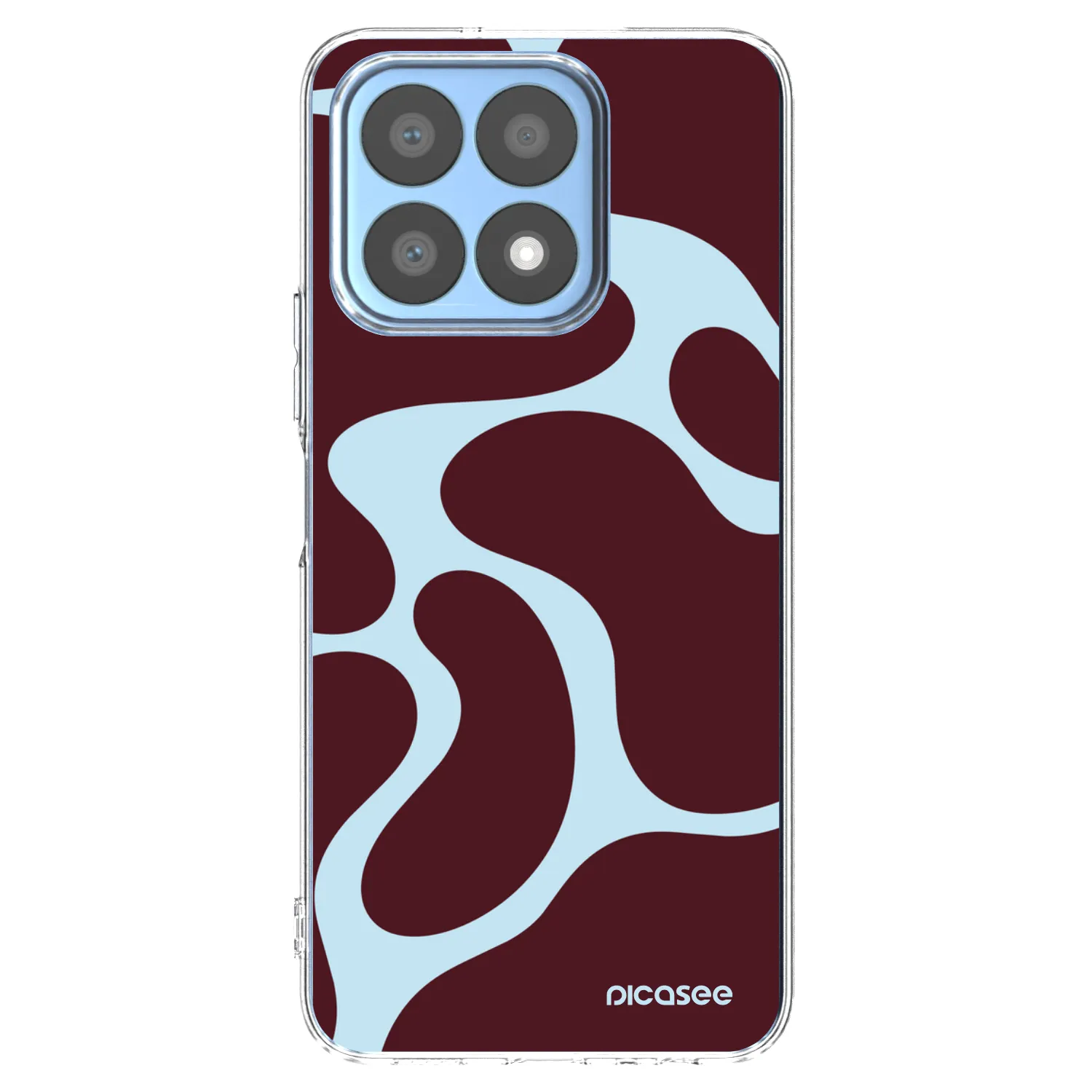 Picasee Honor X8a Hülle - Transparentes Silikon - Soft Detour