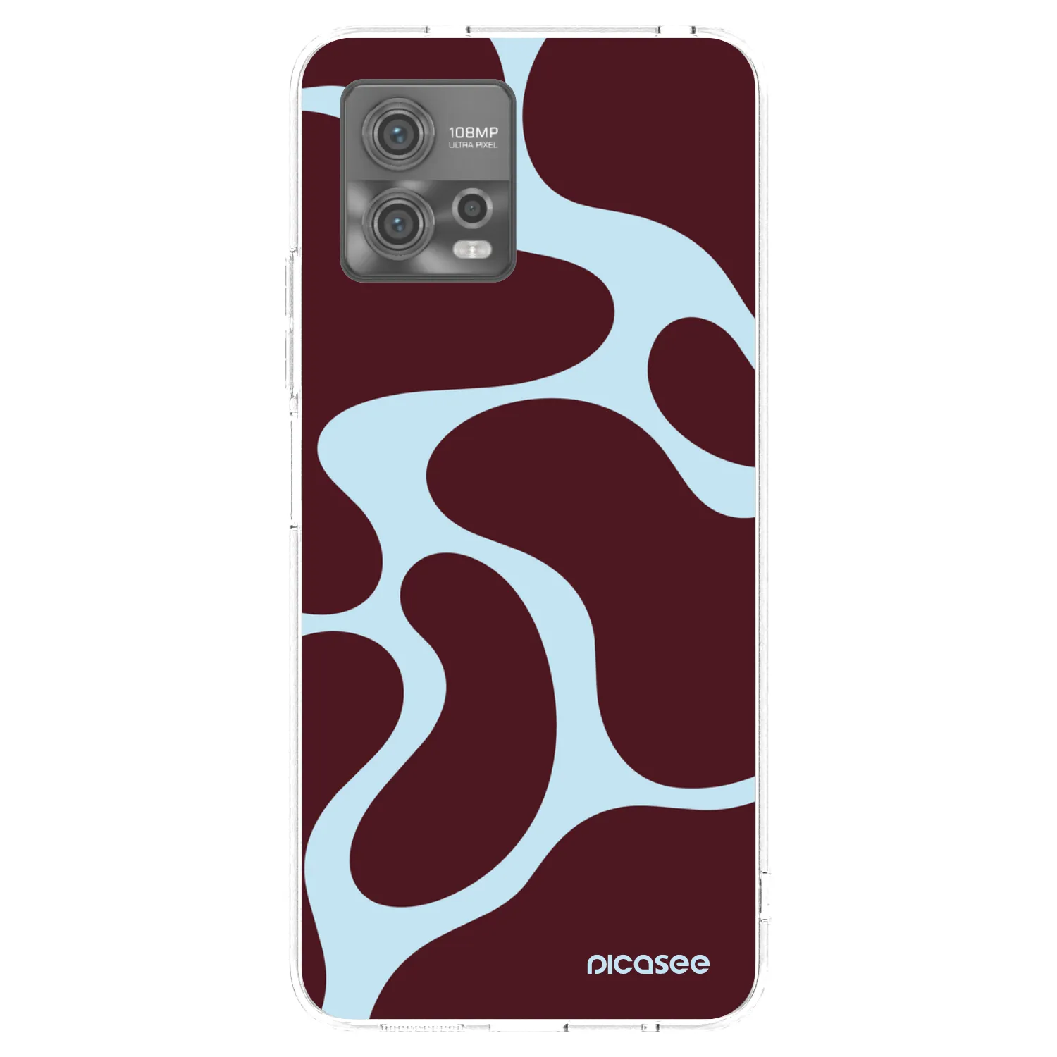 Picasee Motorola Moto G72 Hülle - Transparentes Silikon - Soft Detour