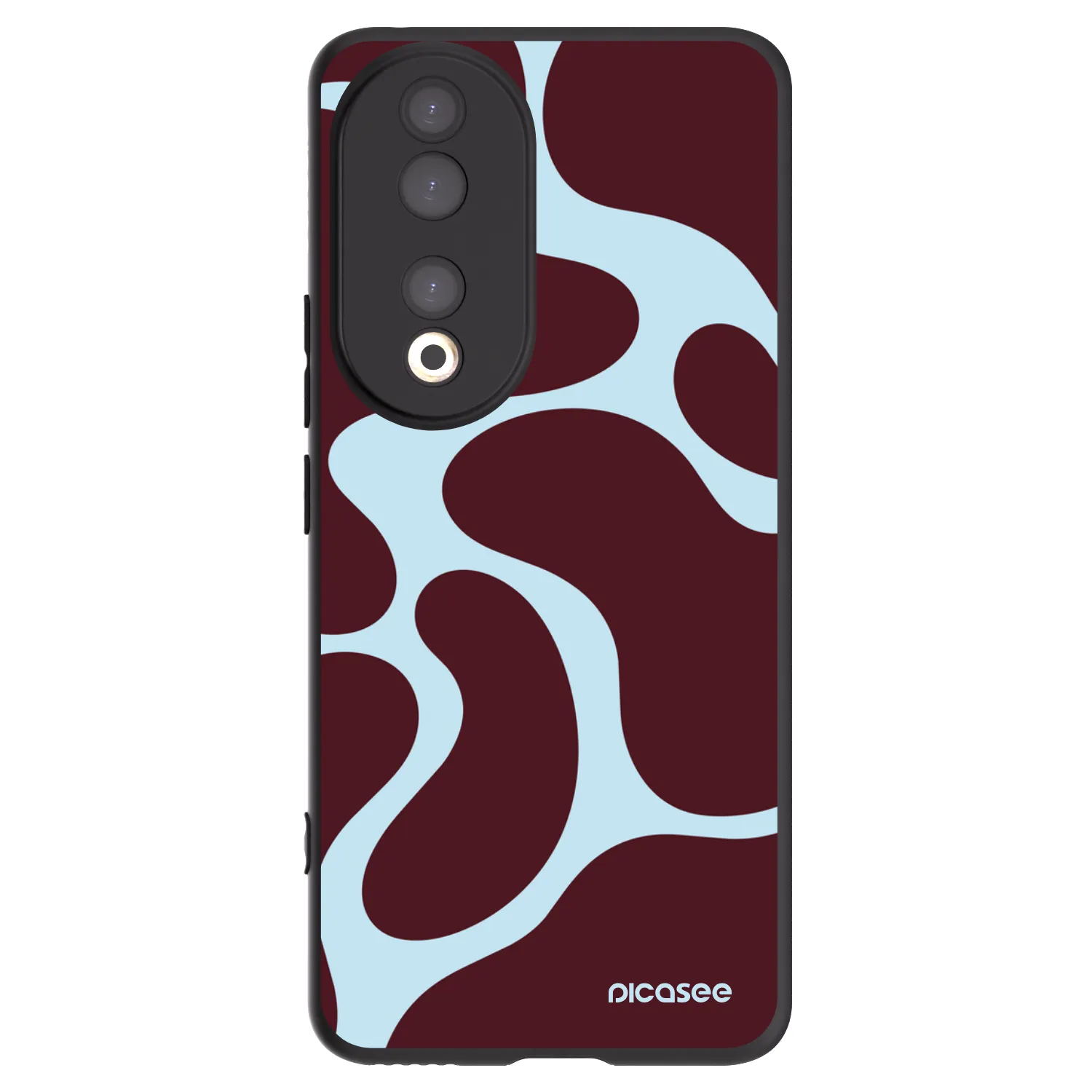 Picasee Honor 90 5G Hülle - Schwarzes Silikon - Soft Detour