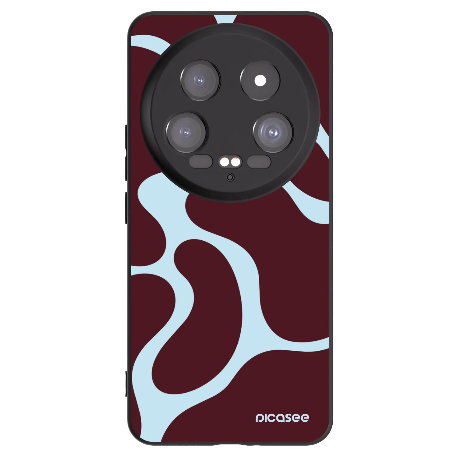 Picasee Xiaomi 14 Ultra Hülle - Schwarzes Silikon - Soft Detour