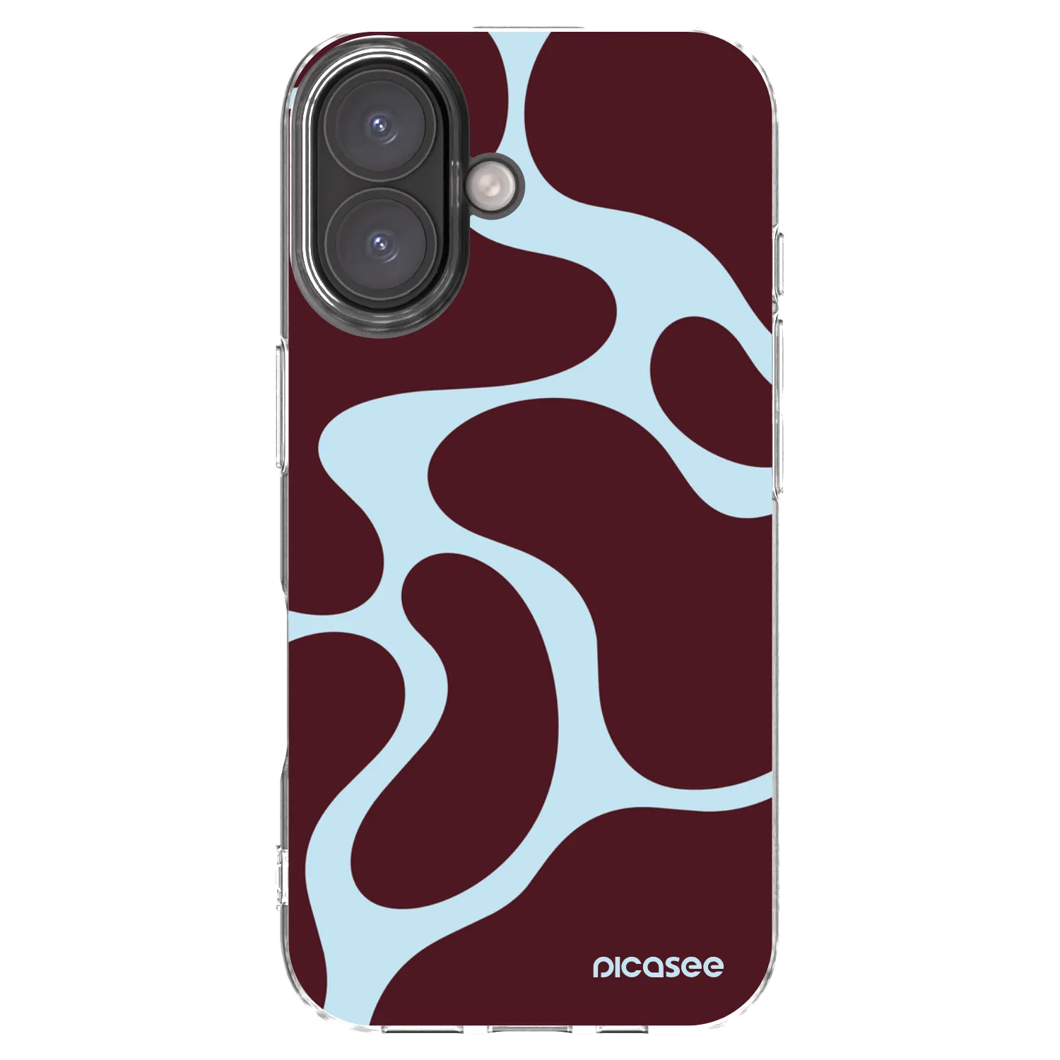 Picasee Apple iPhone 16 Hülle - Transparentes Silikon - Soft Detour