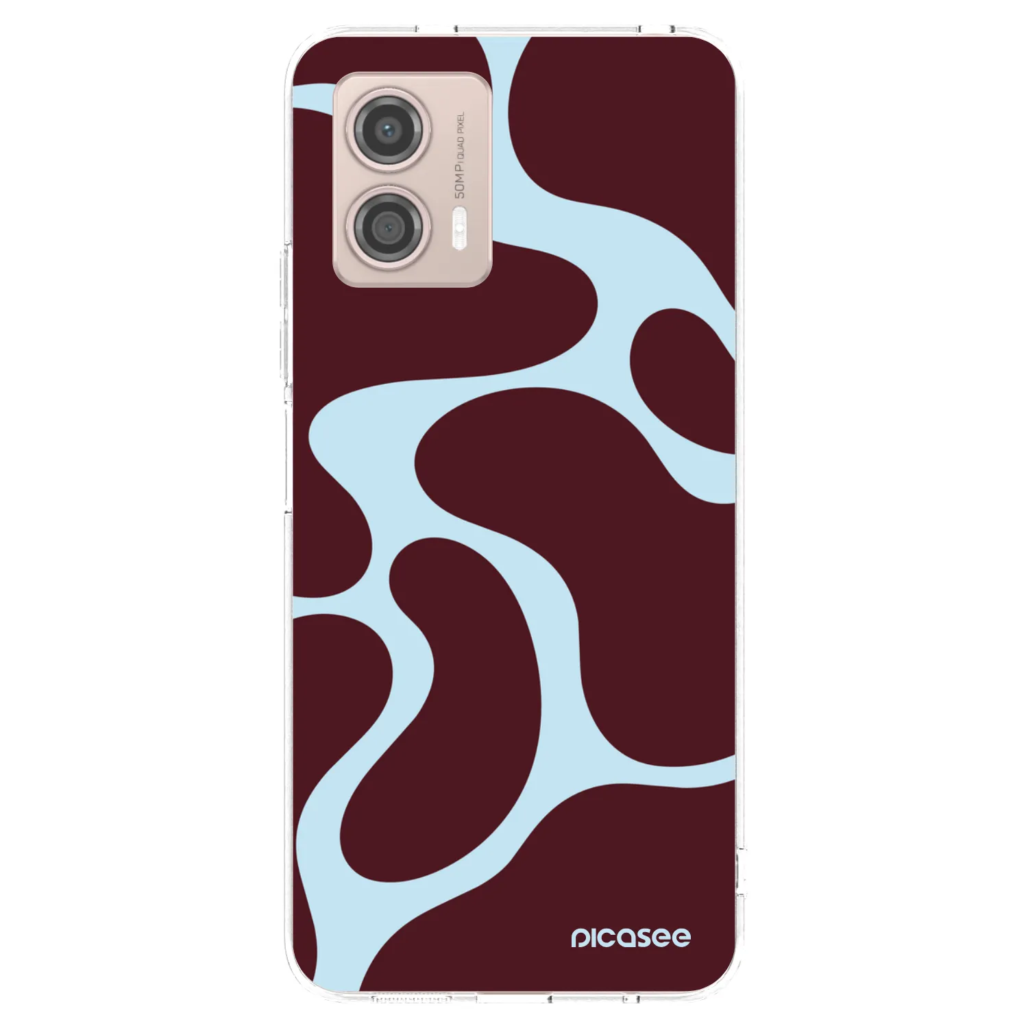 Picasee Motorola Moto G53 5G Hülle - Transparentes Silikon - Soft Detour