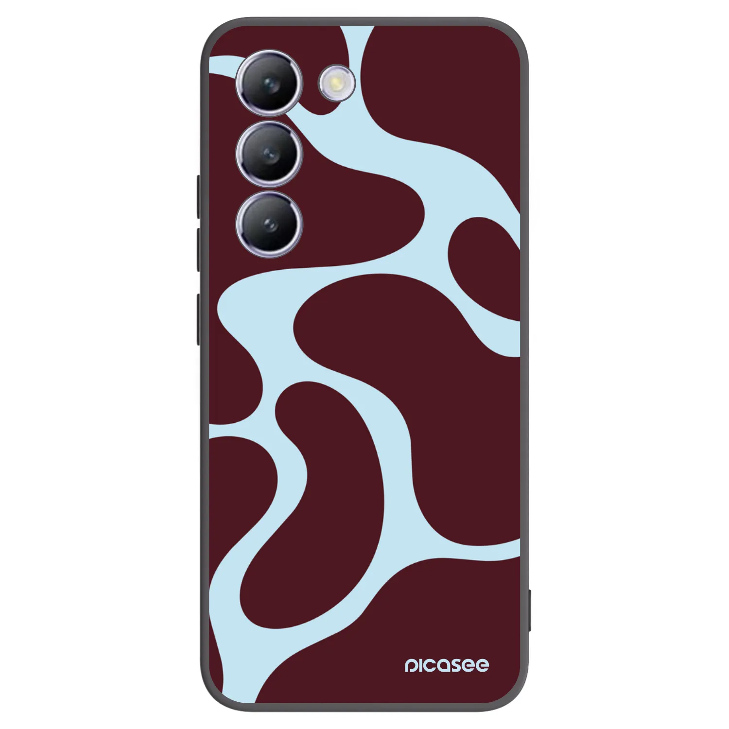 Picasee Vivo V40 SE 5G Hülle - Schwarzes Silikon - Soft Detour