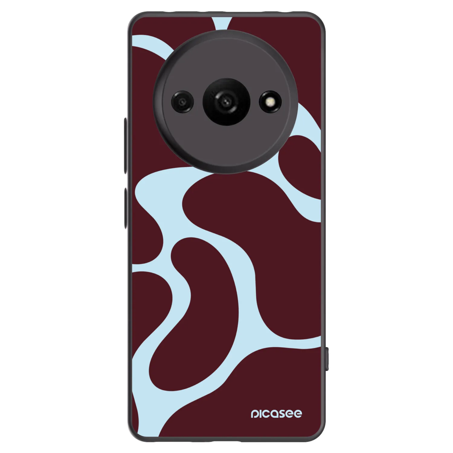 Picasee Xiaomi Redmi A3 Hülle - Schwarzes Silikon - Soft Detour