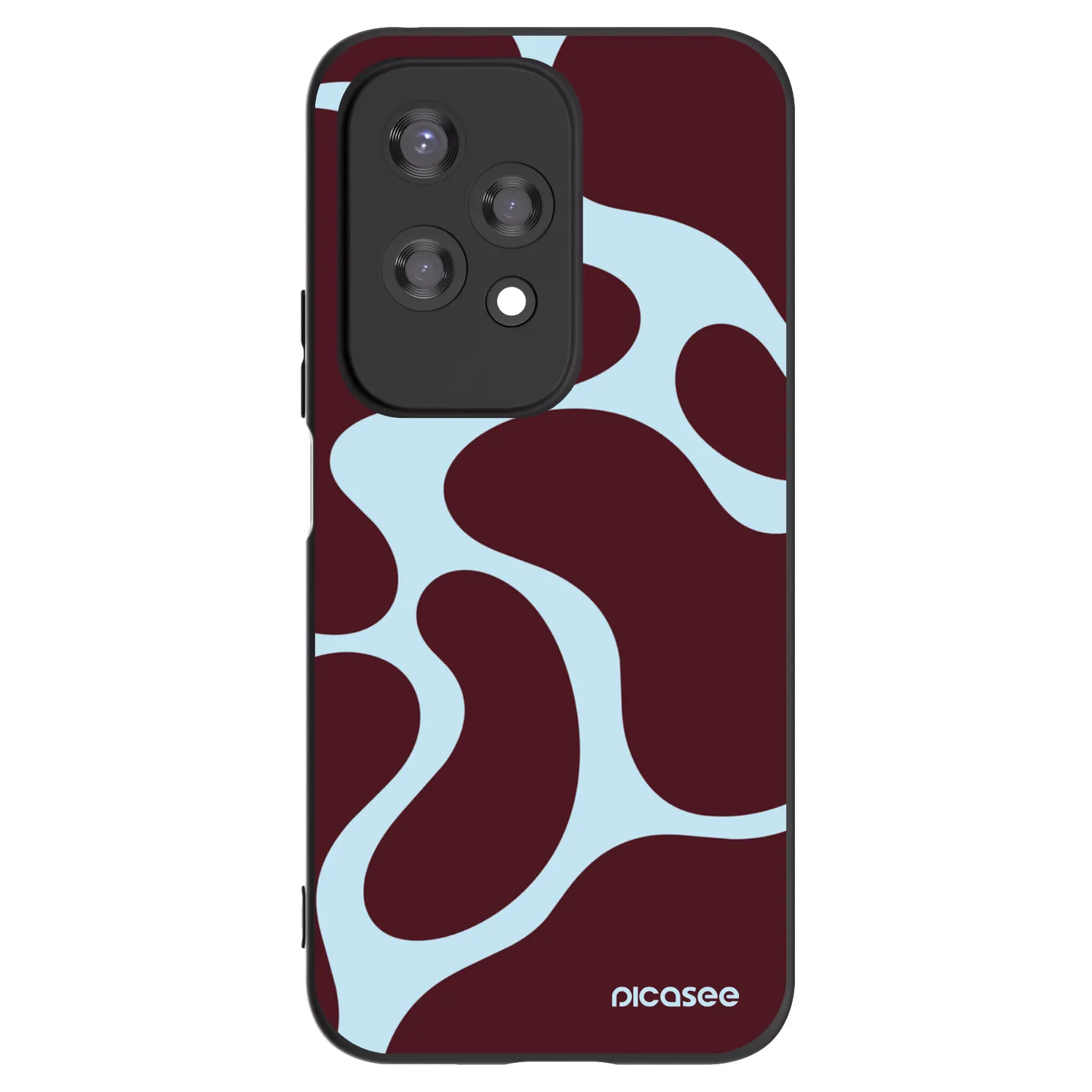 Picasee Honor 200 Lite Hülle - Schwarzes Silikon - Soft Detour