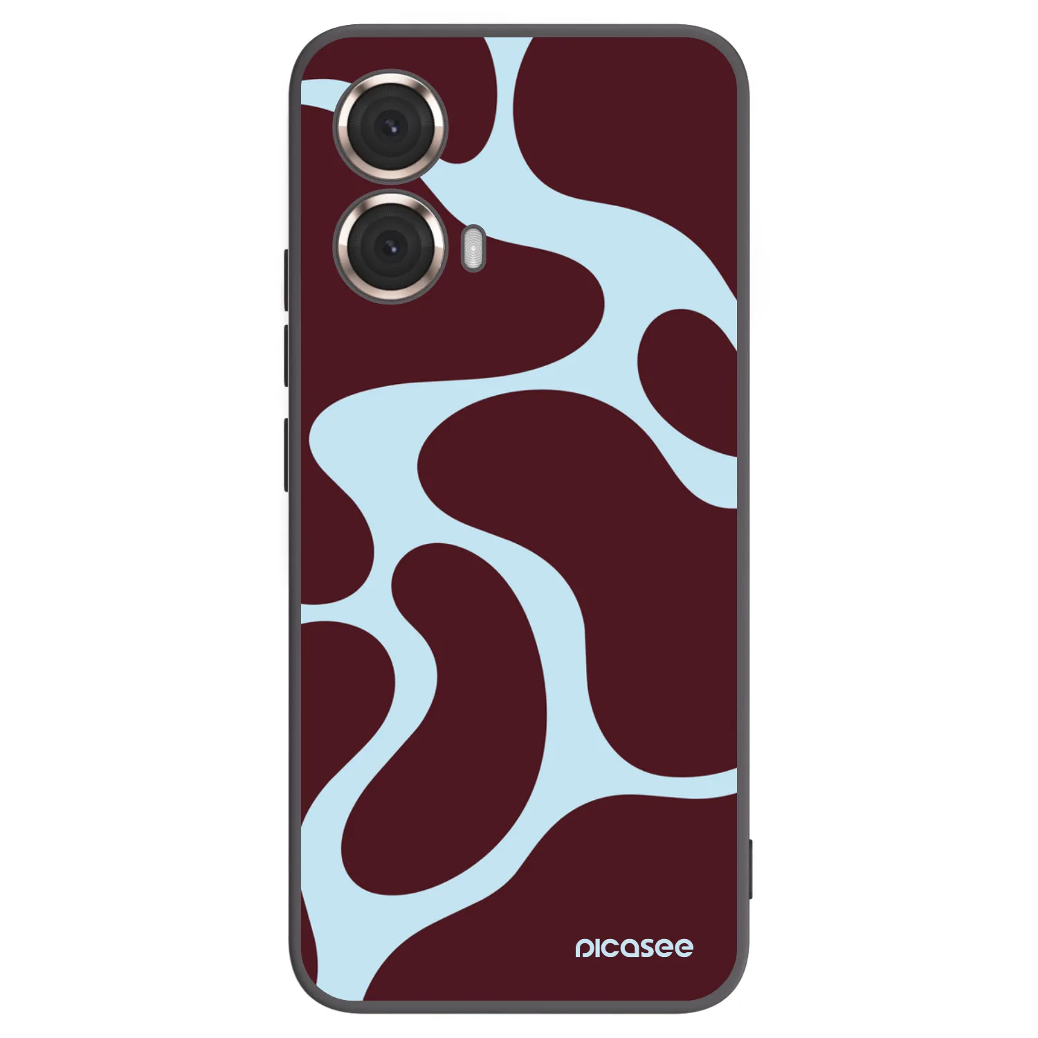 Picasee Motorola Moto G85 Hülle - Schwarzes Silikon - Soft Detour