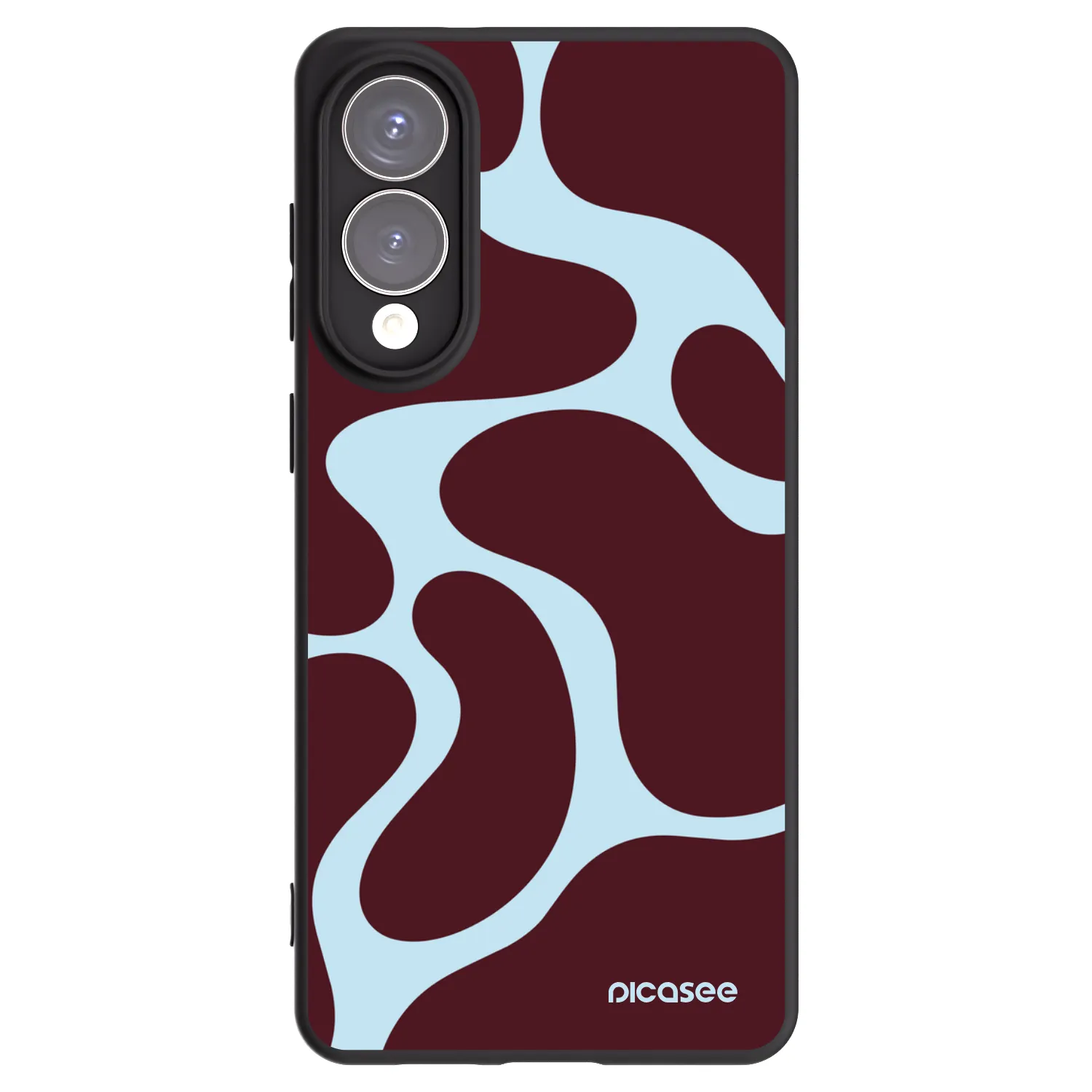 Picasee Samsung Galaxy S25 Edge 5G Hülle - Schwarzes Silikon - Soft Detour