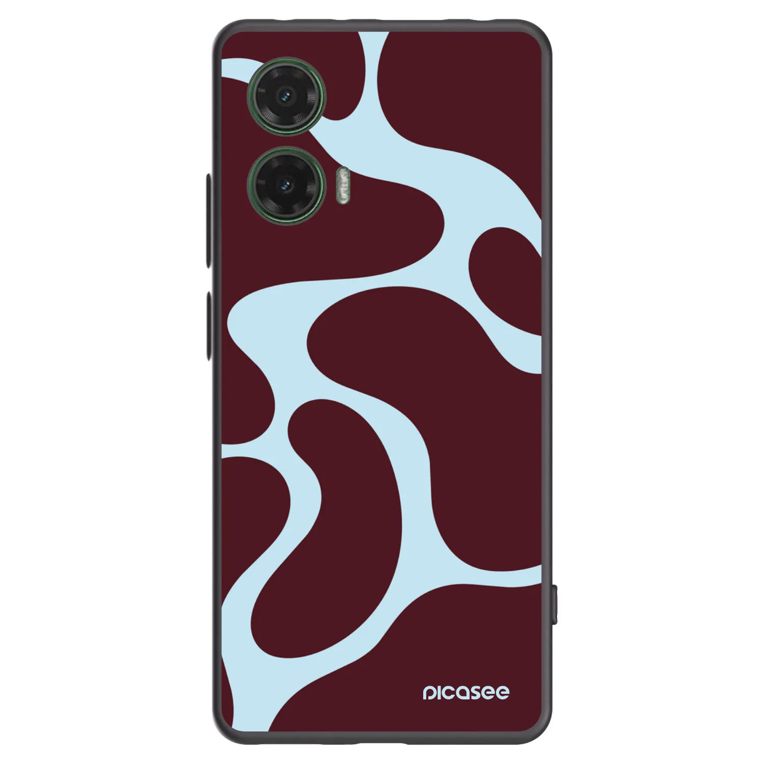 Picasee Motorola Moto G35 5G Hülle - Schwarzes Silikon - Soft Detour