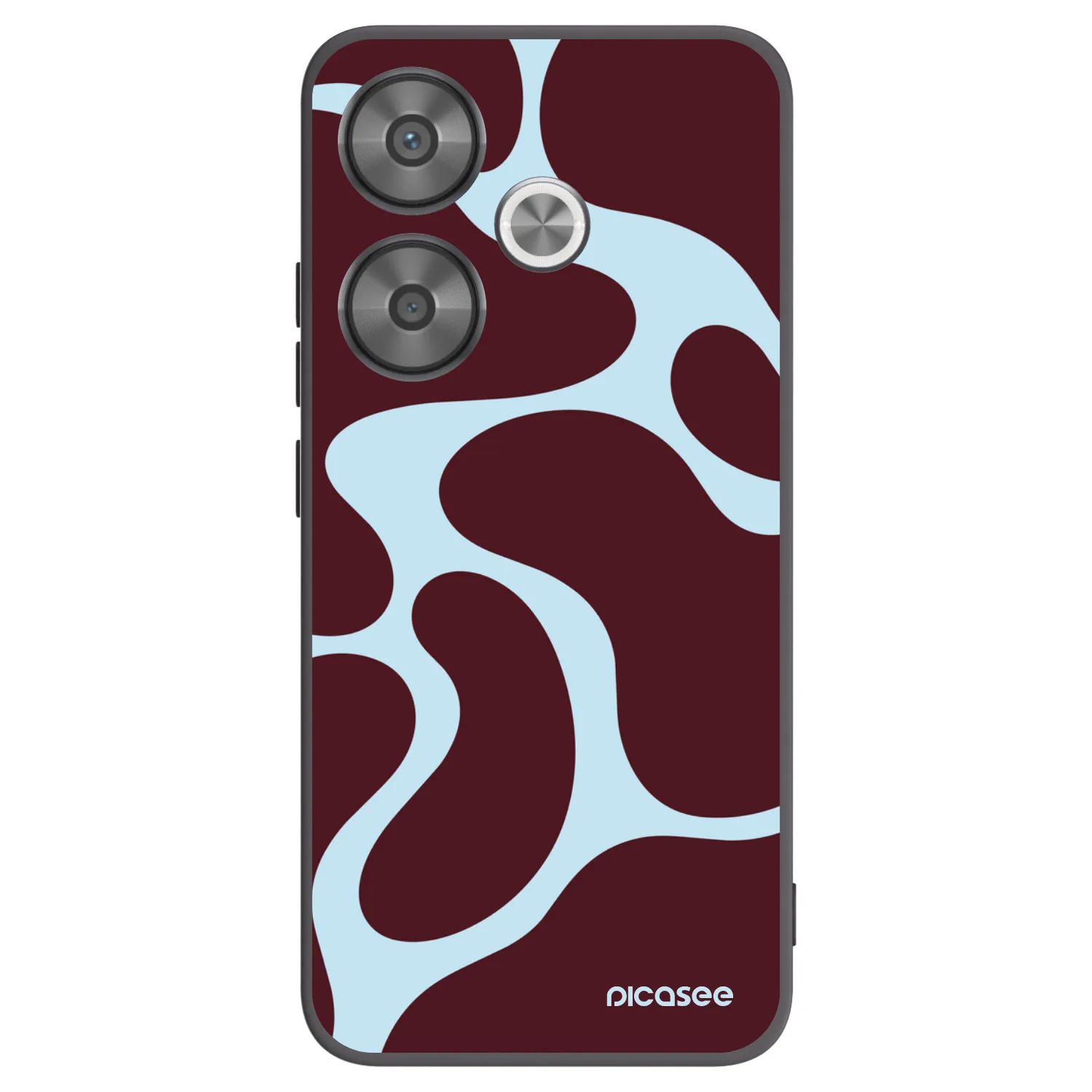 Picasee Xiaomi Poco F6 Hülle - Schwarzes Silikon - Soft Detour