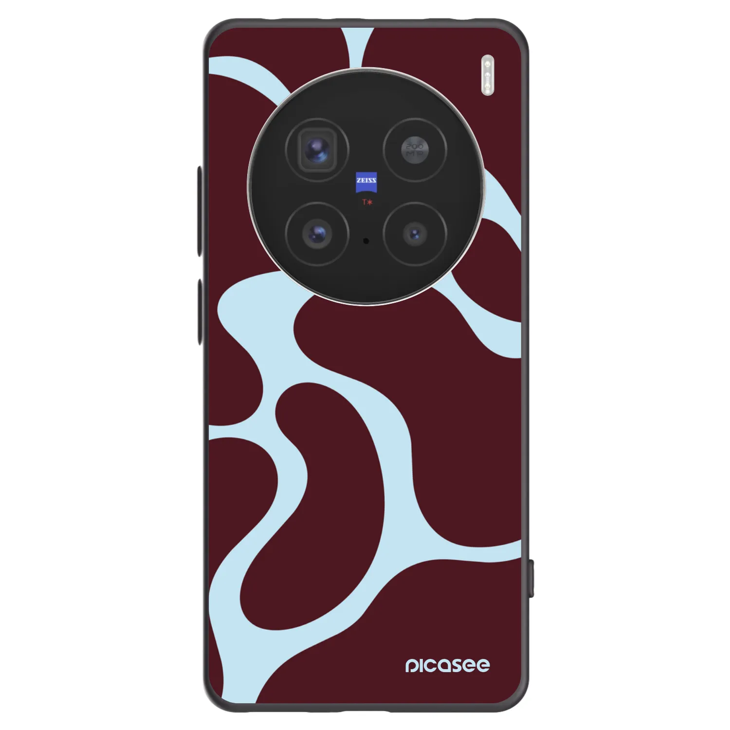 Picasee Vivo X200 Pro Hülle - Schwarzes Silikon - Soft Detour