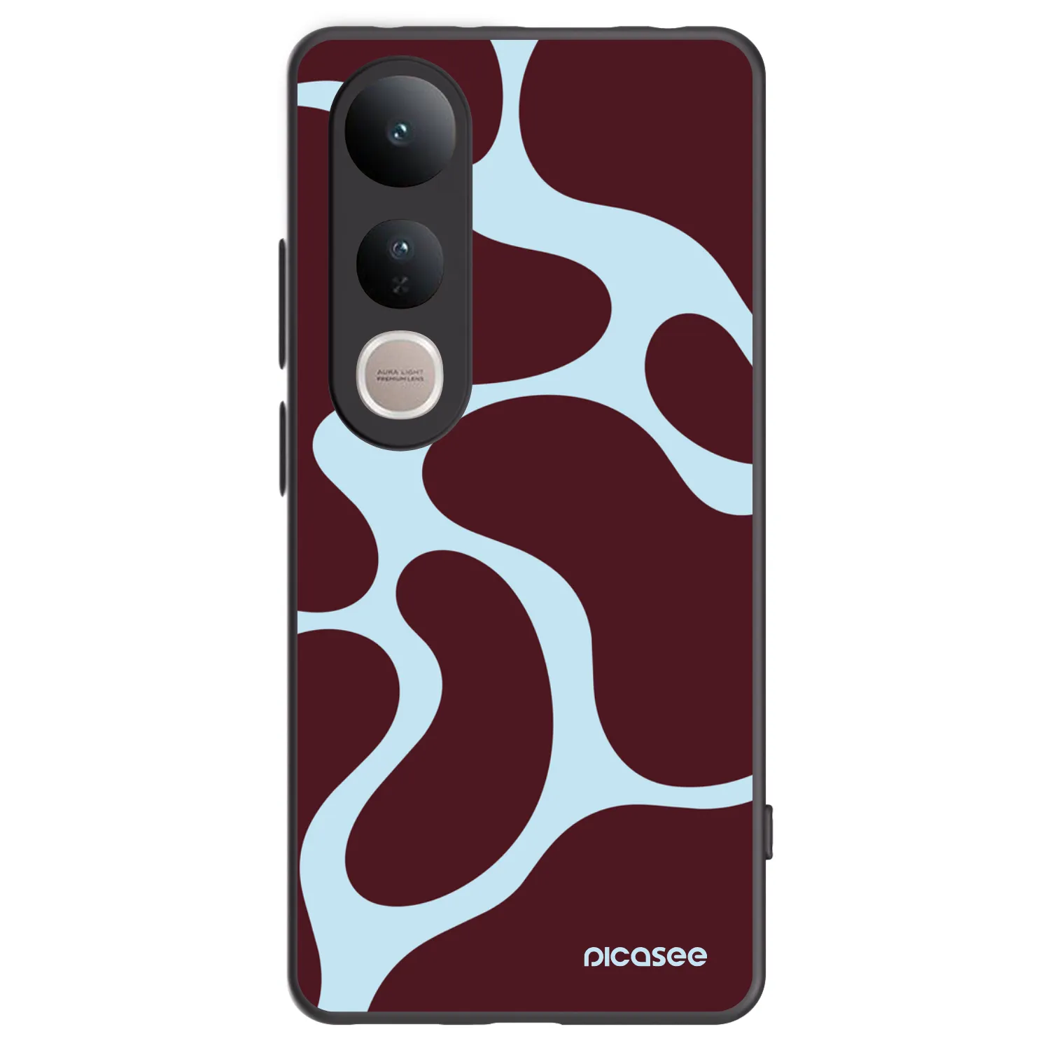 Picasee Vivo V50 Lite 5G Hülle - Schwarzes Silikon - Soft Detour