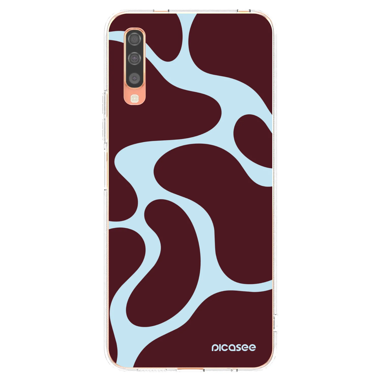 Picasee Samsung Galaxy A70 A705F Hülle - Transparentes Silikon - Soft Detour