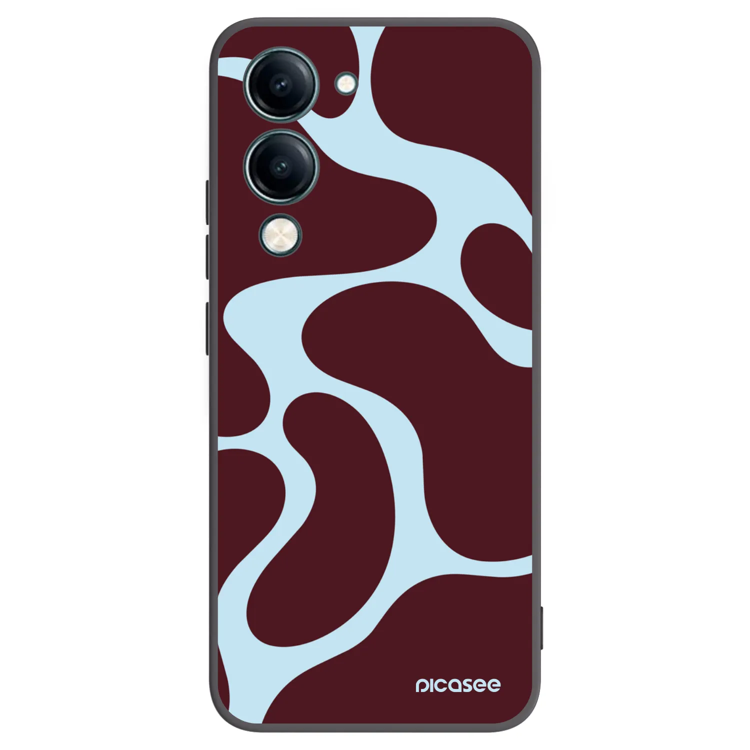 Picasee Vivo Y29s 5G Hülle - Schwarzes Silikon - Soft Detour
