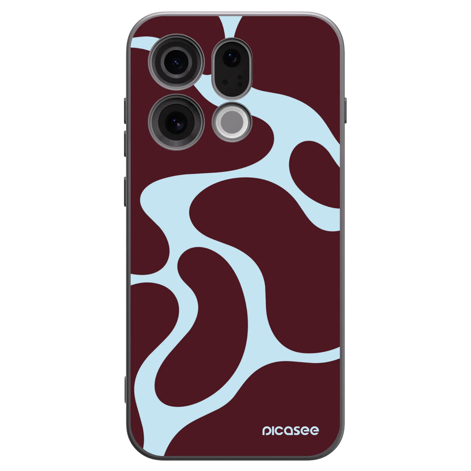 Picasee OPPO Find X9 Hülle - Schwarzes Silikon - Soft Detour