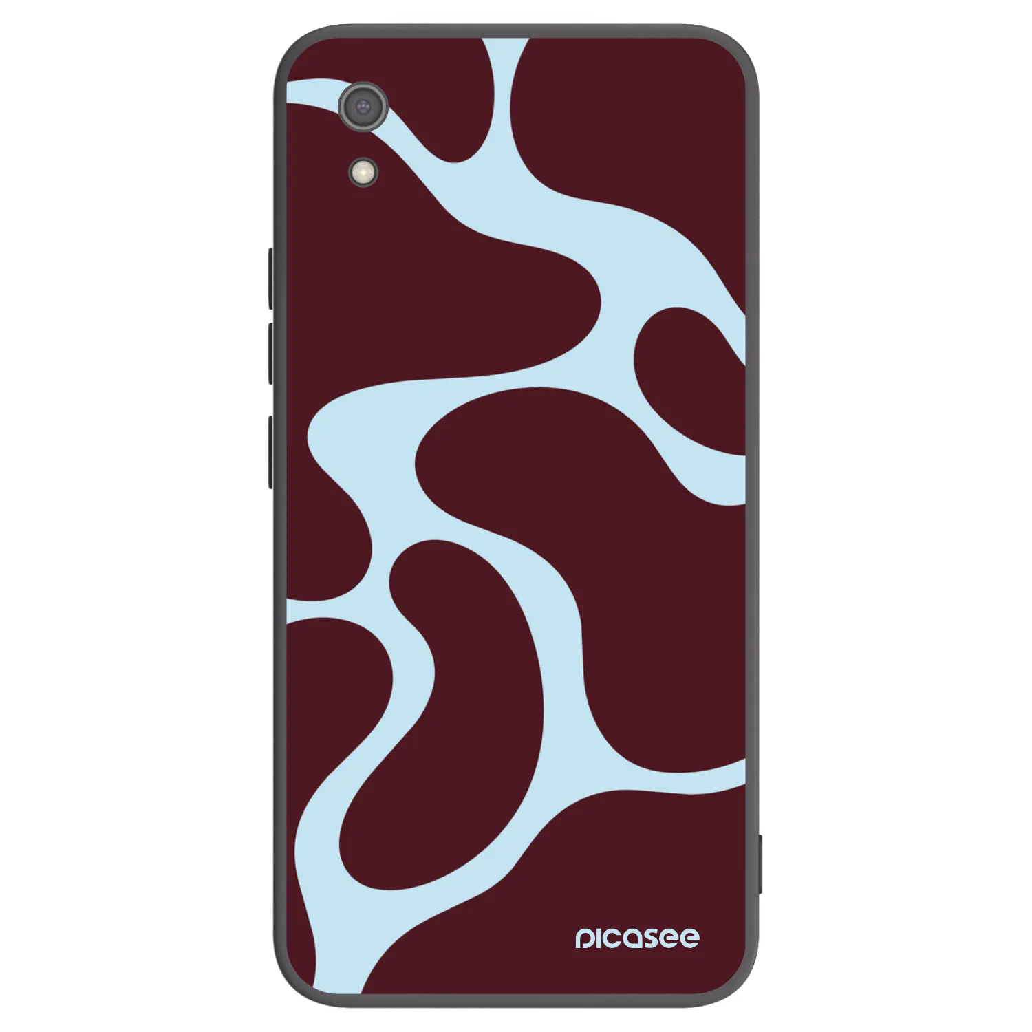 Picasee Xiaomi Redmi 7A Hülle - Schwarzes Silikon - Soft Detour