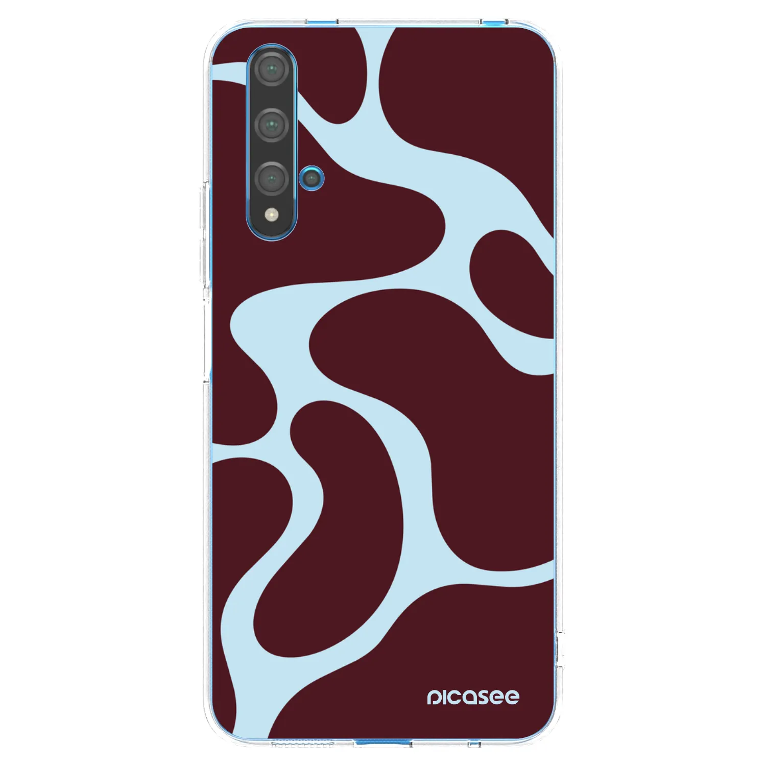 Picasee Huawei Nova 5T Hülle - Transparentes Silikon - Soft Detour
