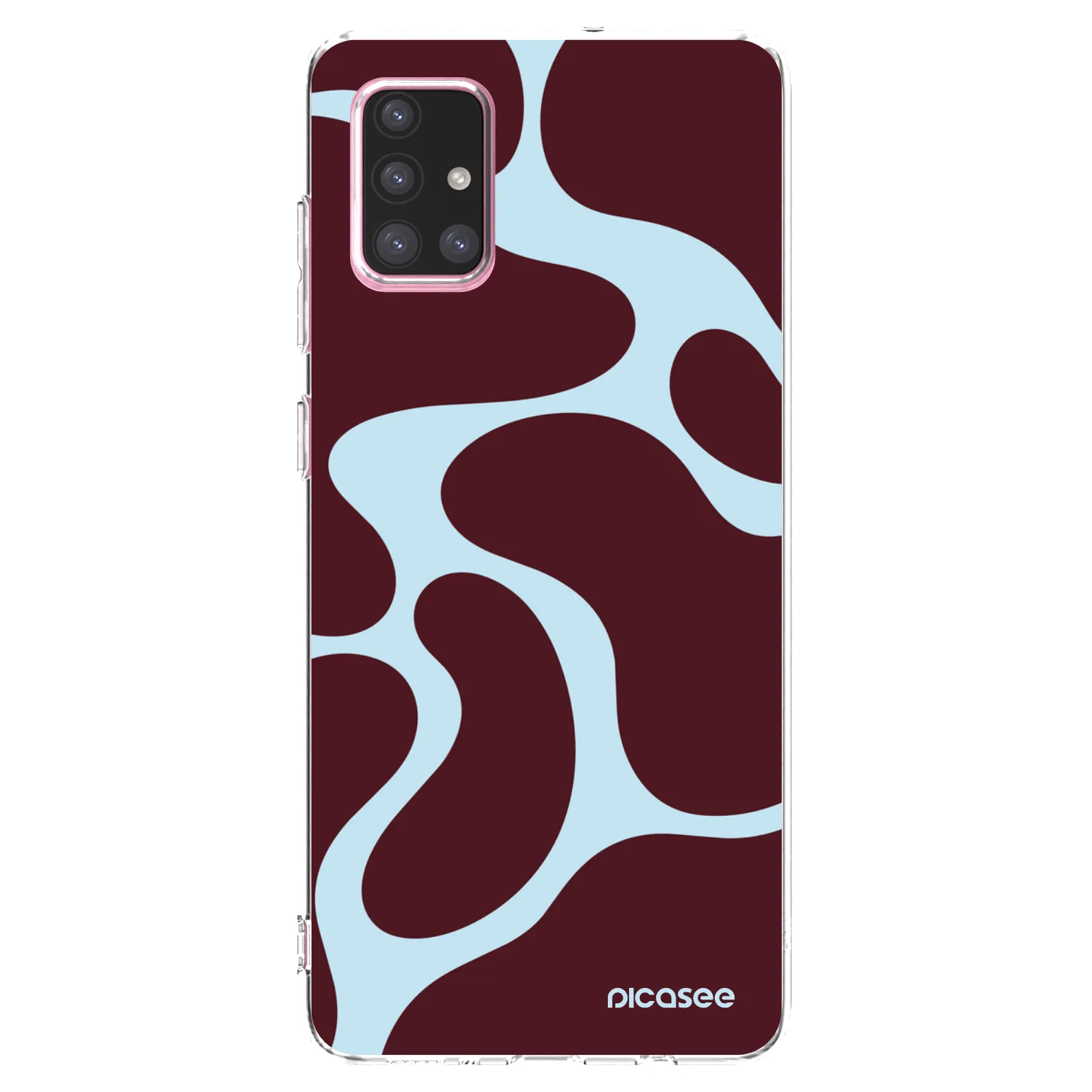 Picasee Samsung Galaxy A71 A715F Hülle - Transparentes Silikon - Soft Detour