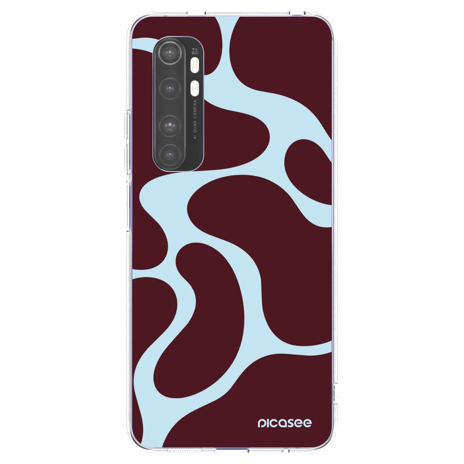 Picasee Xiaomi Mi Note 10 Lite Hülle - Transparentes Silikon - Soft Detour