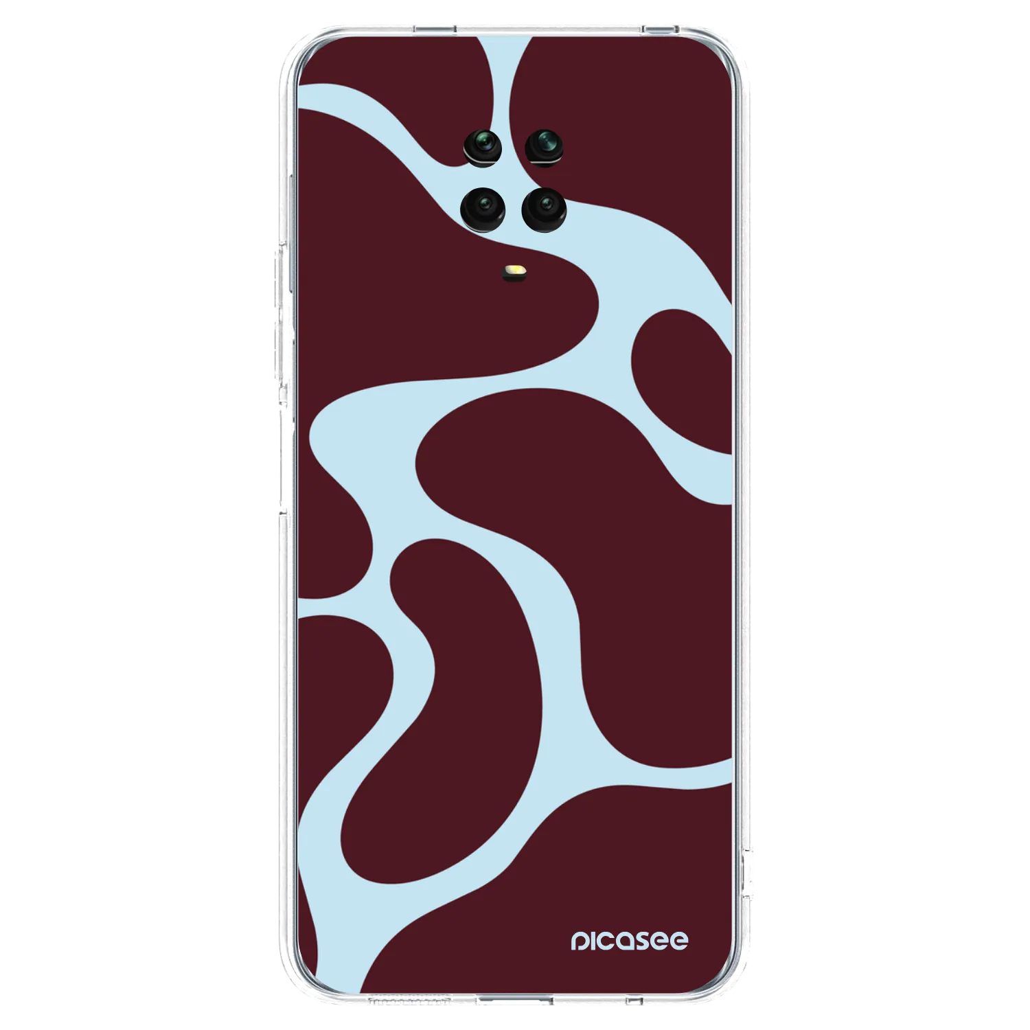 Picasee Xiaomi Redmi Note 9S Hülle - Transparentes Silikon - Soft Detour