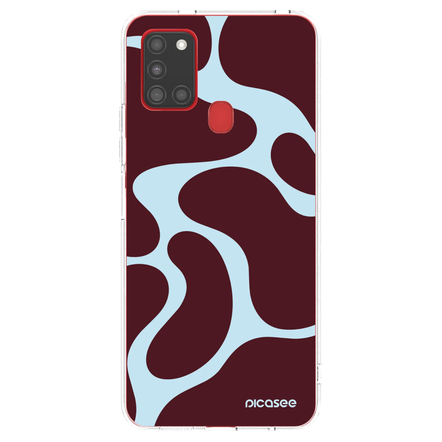 Picasee Samsung Galaxy A21s Hülle - Transparentes Silikon - Soft Detour
