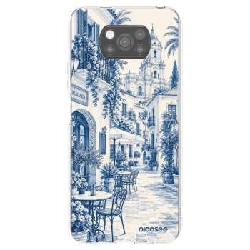 Picasee Xiaomi Poco X3 Pro Hülle - Schwarzes Silikon - Calle Azul