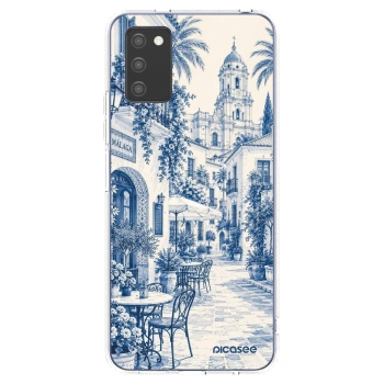 Hülle für Samsung Galaxy A02s A025G - Calle Azul