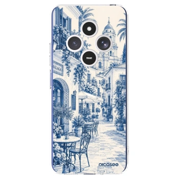 Picasee Xiaomi Redmi 14C Hülle - Transparentes Silikon - Calle Azul